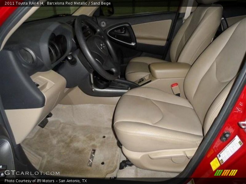 Barcelona Red Metallic / Sand Beige 2011 Toyota RAV4 I4
