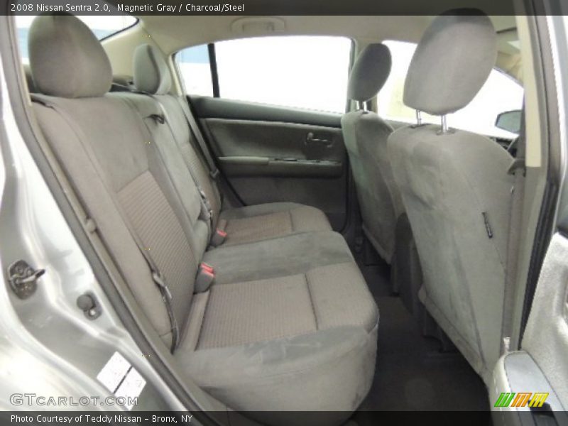 Magnetic Gray / Charcoal/Steel 2008 Nissan Sentra 2.0