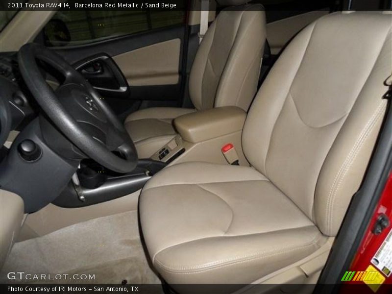 Barcelona Red Metallic / Sand Beige 2011 Toyota RAV4 I4
