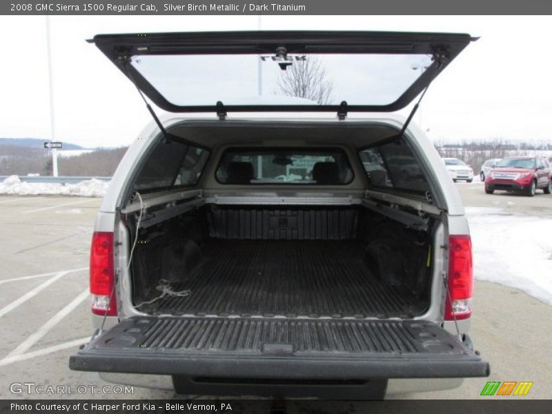 Silver Birch Metallic / Dark Titanium 2008 GMC Sierra 1500 Regular Cab