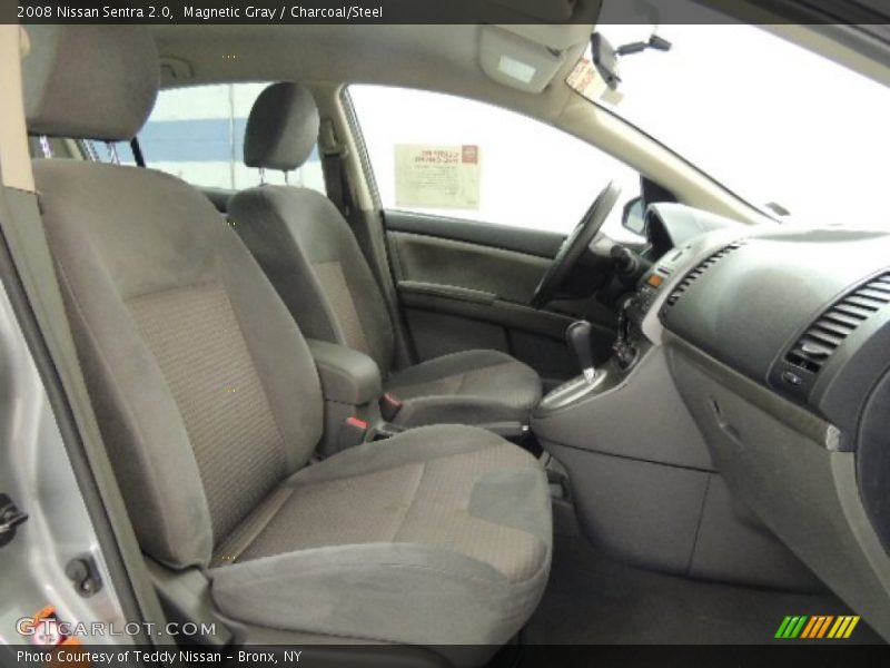Magnetic Gray / Charcoal/Steel 2008 Nissan Sentra 2.0