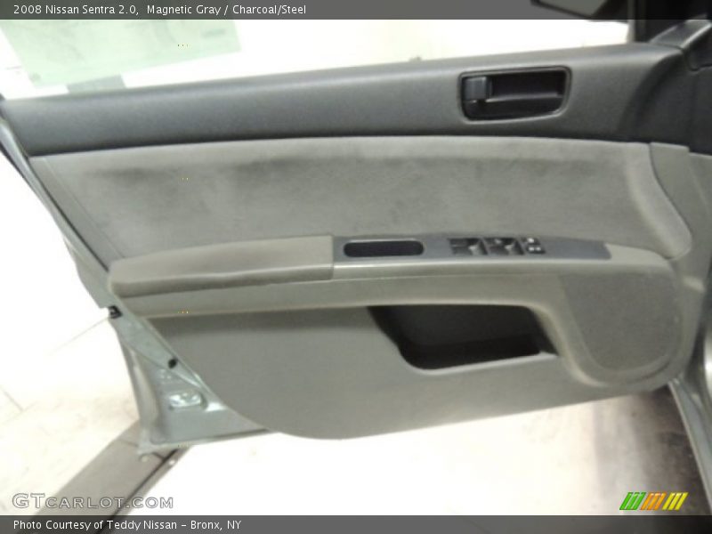 Magnetic Gray / Charcoal/Steel 2008 Nissan Sentra 2.0