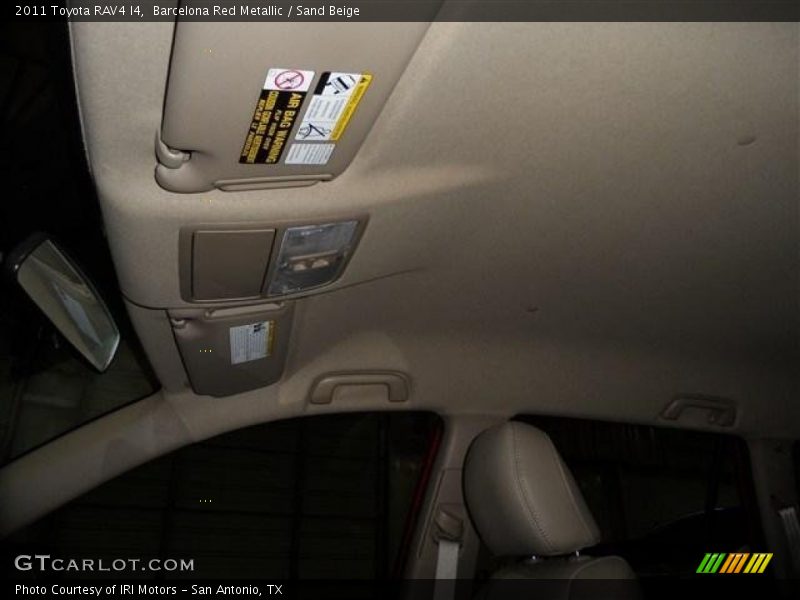 Barcelona Red Metallic / Sand Beige 2011 Toyota RAV4 I4