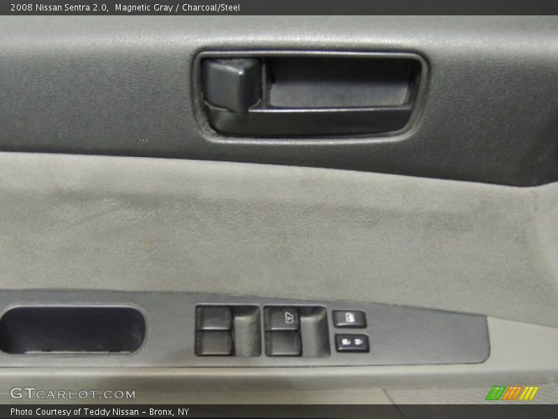 Magnetic Gray / Charcoal/Steel 2008 Nissan Sentra 2.0