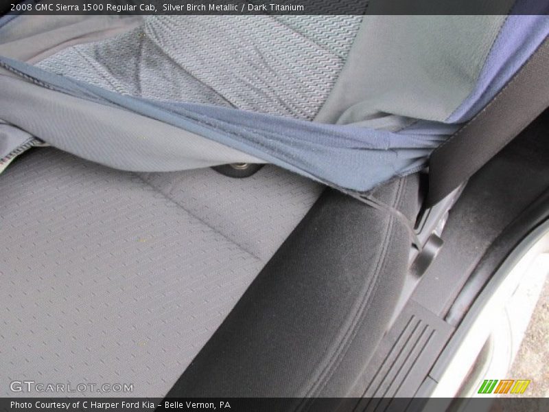 Silver Birch Metallic / Dark Titanium 2008 GMC Sierra 1500 Regular Cab