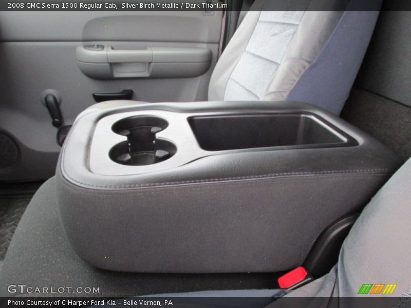 Silver Birch Metallic / Dark Titanium 2008 GMC Sierra 1500 Regular Cab