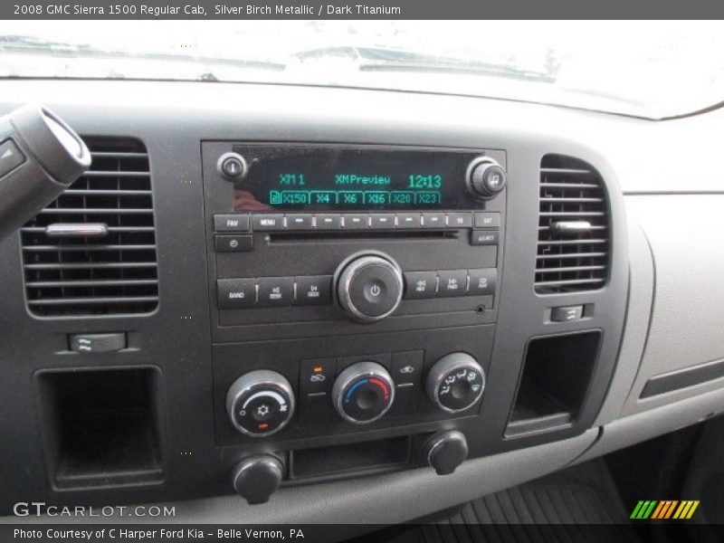 Silver Birch Metallic / Dark Titanium 2008 GMC Sierra 1500 Regular Cab