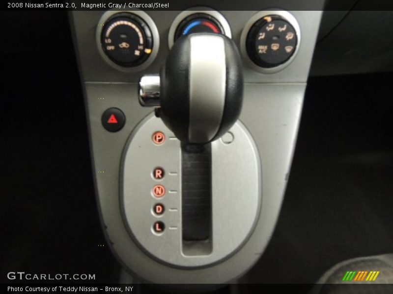 Magnetic Gray / Charcoal/Steel 2008 Nissan Sentra 2.0