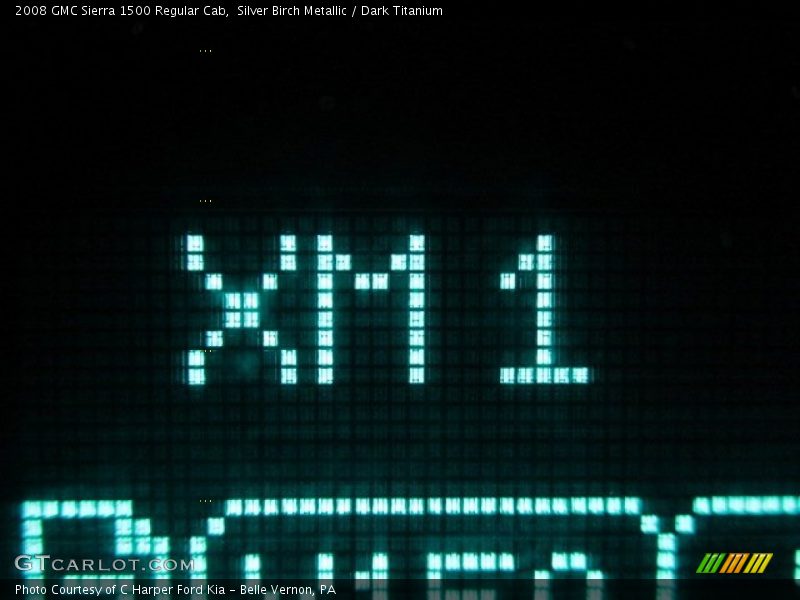 Silver Birch Metallic / Dark Titanium 2008 GMC Sierra 1500 Regular Cab