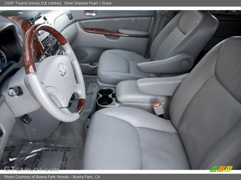 Silver Shadow Pearl / Stone 2005 Toyota Sienna XLE Limited