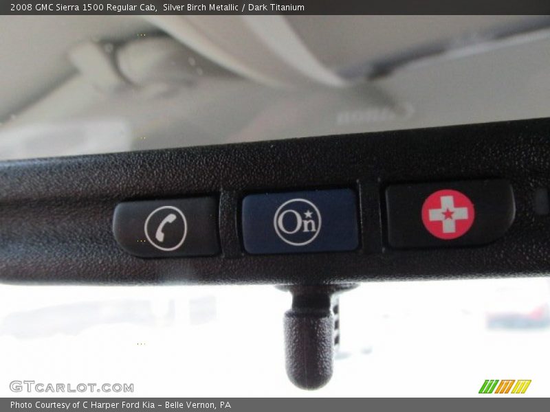 Silver Birch Metallic / Dark Titanium 2008 GMC Sierra 1500 Regular Cab