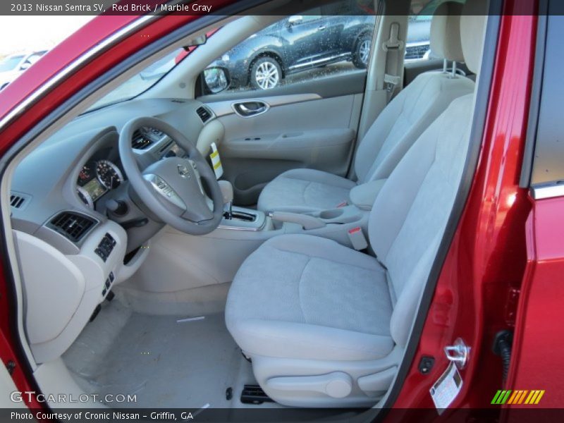 Red Brick / Marble Gray 2013 Nissan Sentra SV