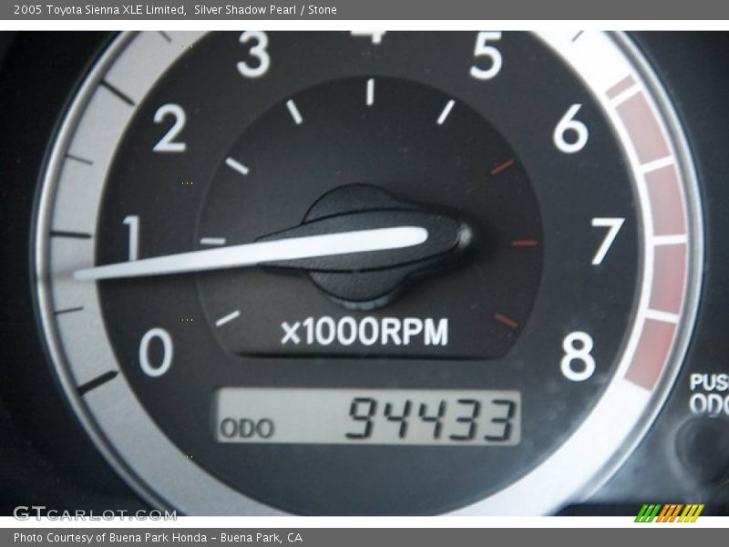 Silver Shadow Pearl / Stone 2005 Toyota Sienna XLE Limited