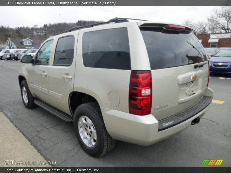 Champagne Silver Metallic / Ebony 2013 Chevrolet Tahoe LS 4x4