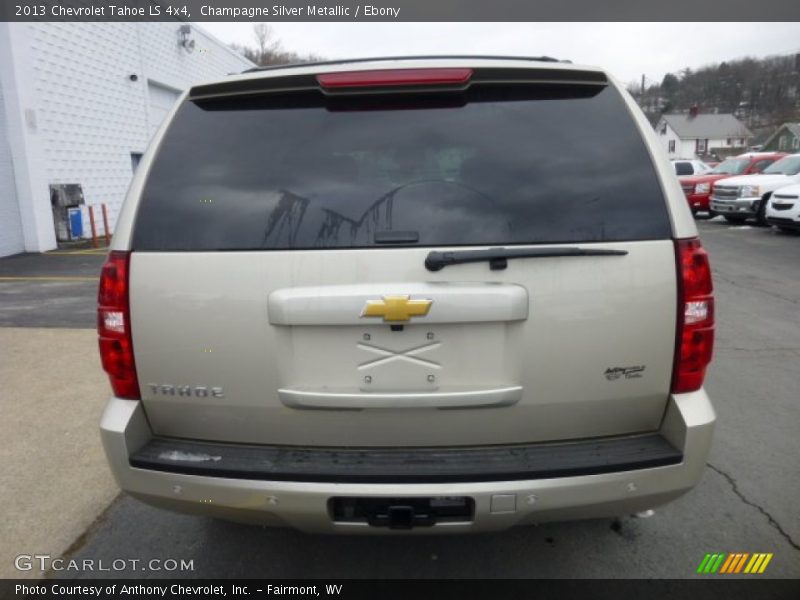 Champagne Silver Metallic / Ebony 2013 Chevrolet Tahoe LS 4x4