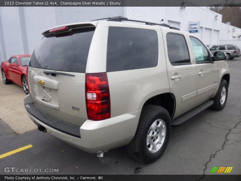 Champagne Silver Metallic / Ebony 2013 Chevrolet Tahoe LS 4x4