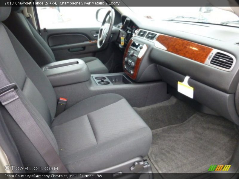 Champagne Silver Metallic / Ebony 2013 Chevrolet Tahoe LS 4x4