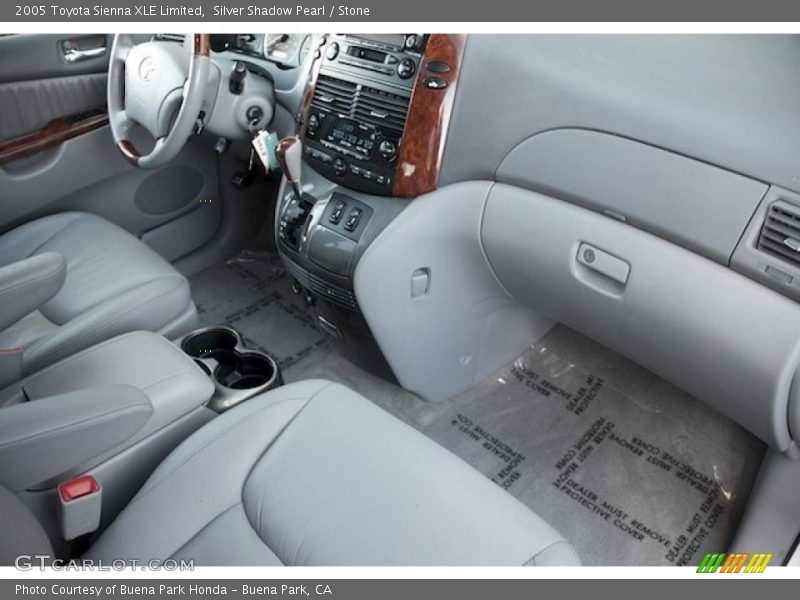 Silver Shadow Pearl / Stone 2005 Toyota Sienna XLE Limited