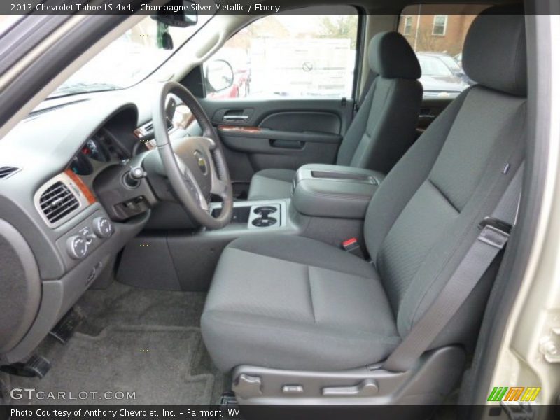 Champagne Silver Metallic / Ebony 2013 Chevrolet Tahoe LS 4x4