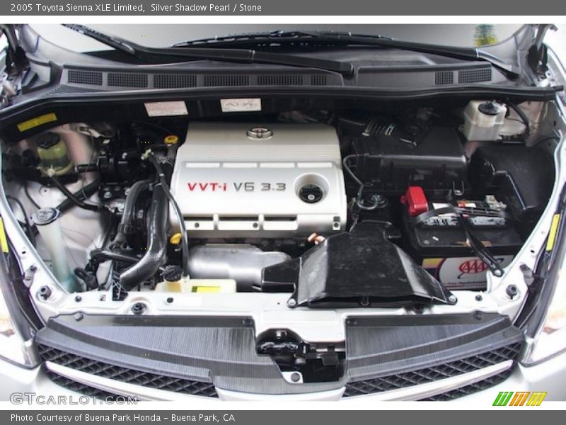 Silver Shadow Pearl / Stone 2005 Toyota Sienna XLE Limited