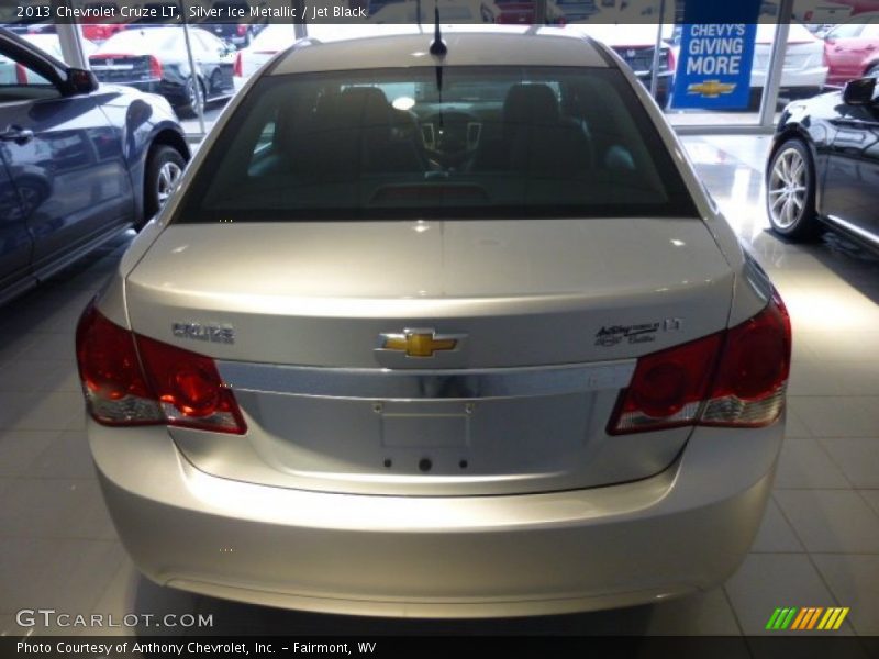 Silver Ice Metallic / Jet Black 2013 Chevrolet Cruze LT