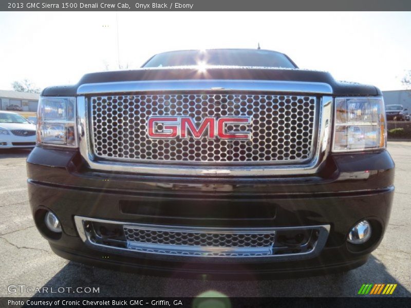 Onyx Black / Ebony 2013 GMC Sierra 1500 Denali Crew Cab