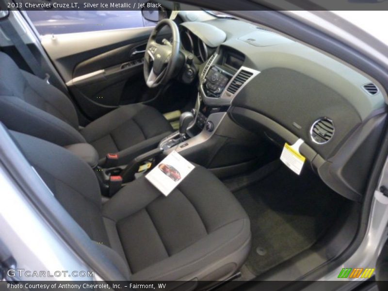 Silver Ice Metallic / Jet Black 2013 Chevrolet Cruze LT