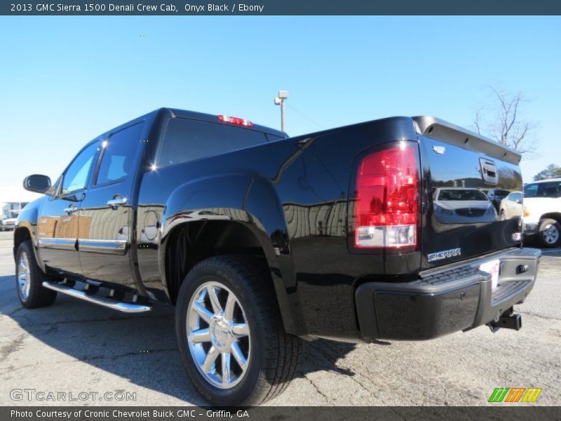 Onyx Black / Ebony 2013 GMC Sierra 1500 Denali Crew Cab