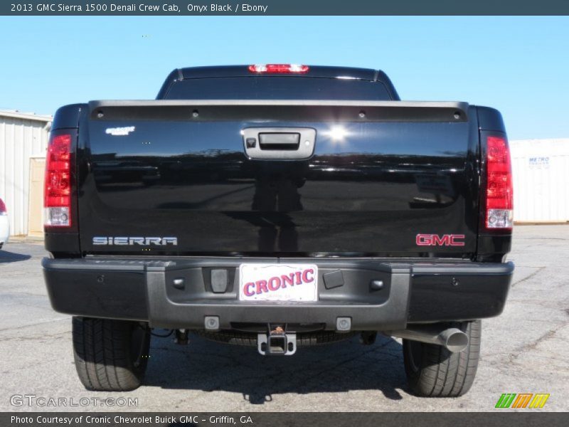 Onyx Black / Ebony 2013 GMC Sierra 1500 Denali Crew Cab