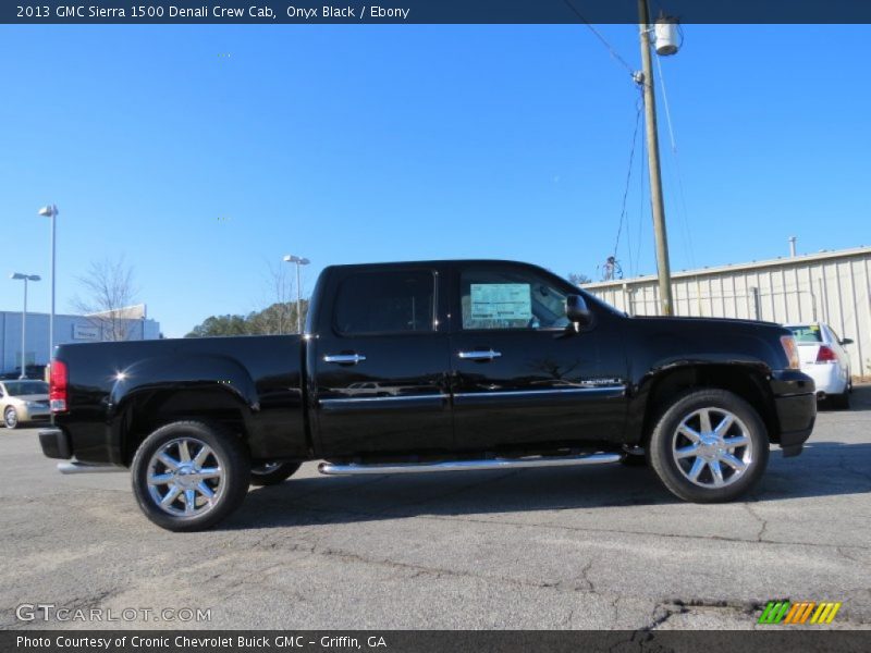 Onyx Black / Ebony 2013 GMC Sierra 1500 Denali Crew Cab