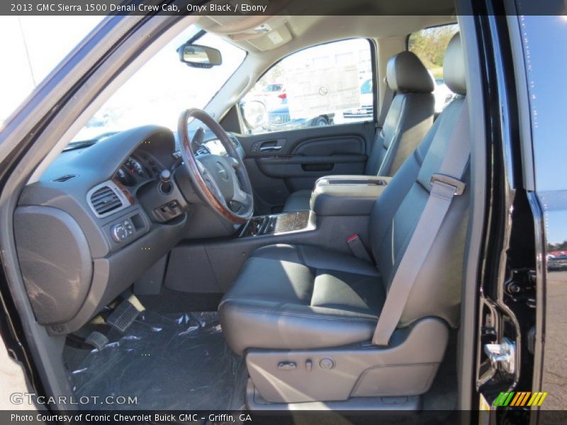 Onyx Black / Ebony 2013 GMC Sierra 1500 Denali Crew Cab