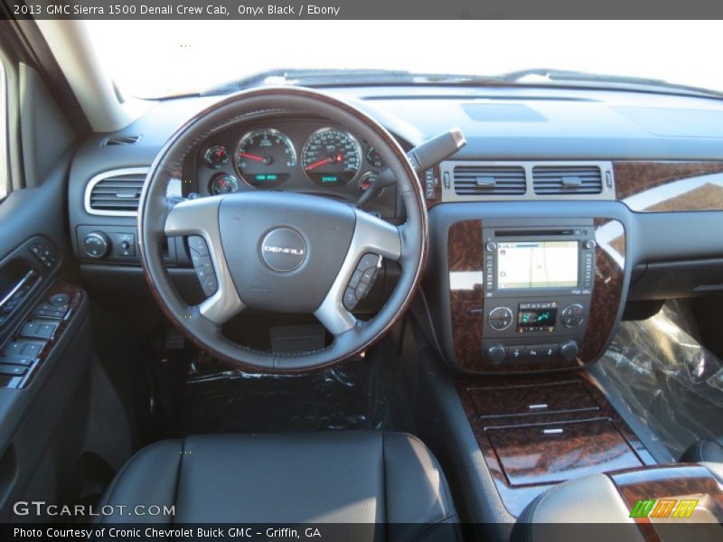 Dashboard of 2013 Sierra 1500 Denali Crew Cab