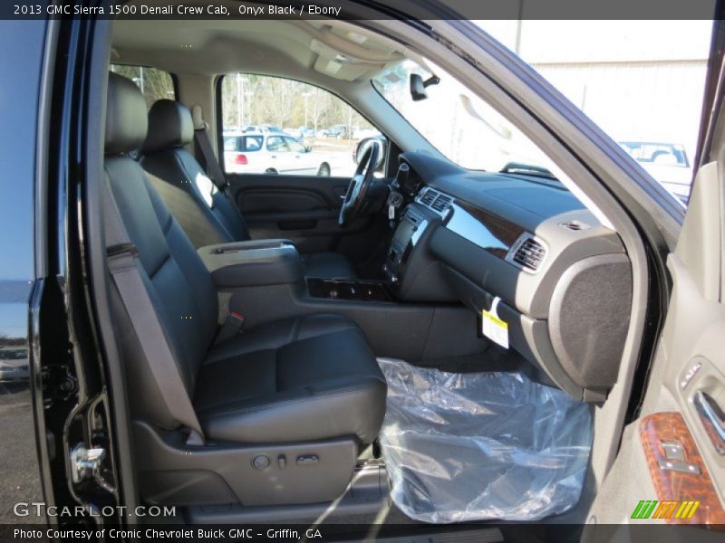  2013 Sierra 1500 Denali Crew Cab Ebony Interior