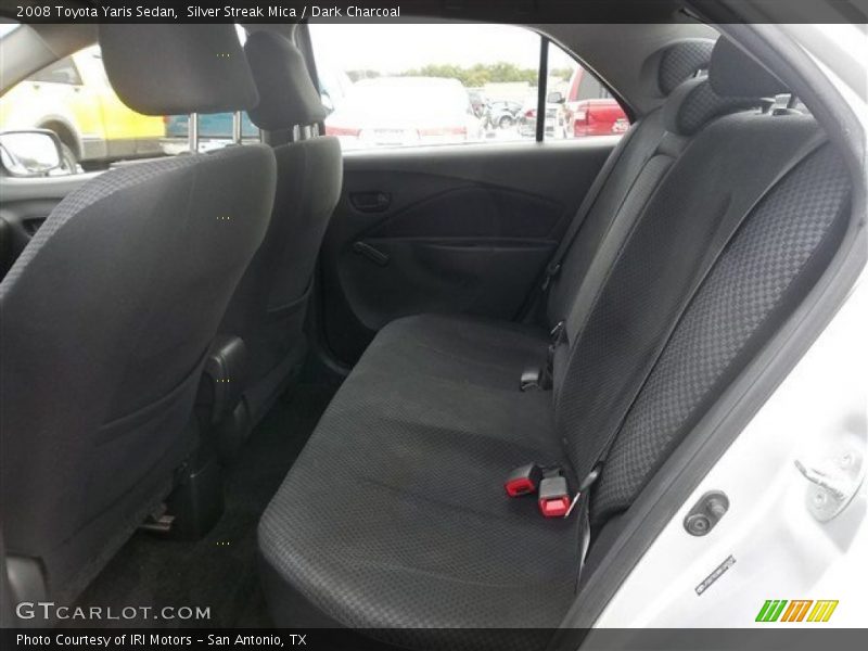 Silver Streak Mica / Dark Charcoal 2008 Toyota Yaris Sedan