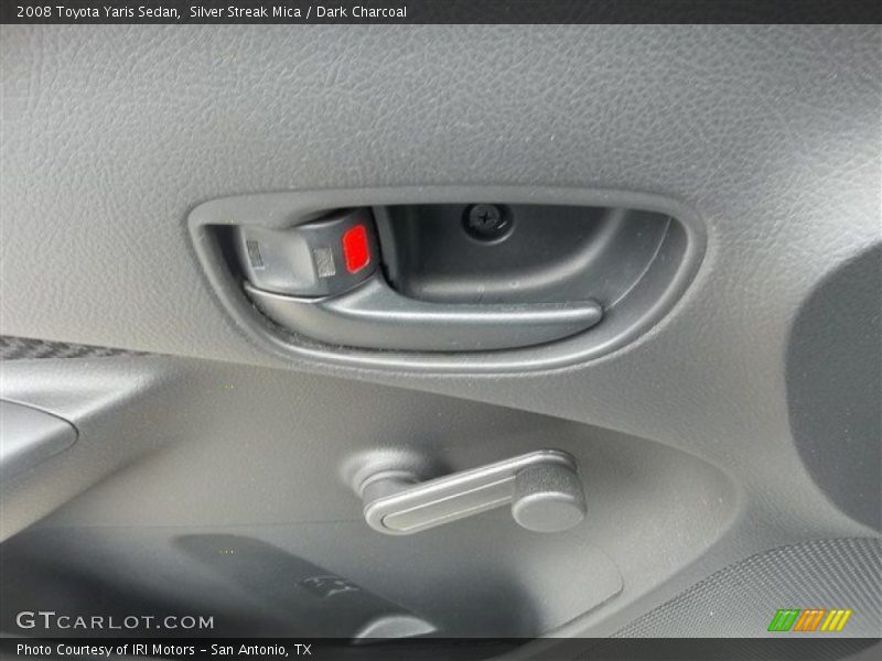 Silver Streak Mica / Dark Charcoal 2008 Toyota Yaris Sedan