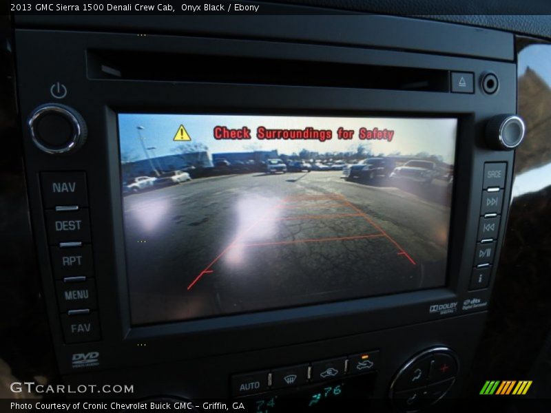 Onyx Black / Ebony 2013 GMC Sierra 1500 Denali Crew Cab
