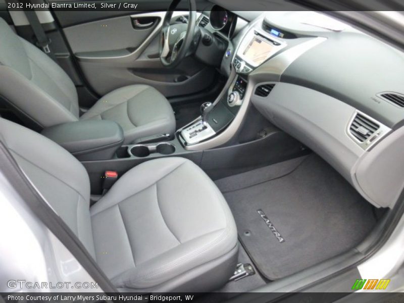 Silver / Gray 2012 Hyundai Elantra Limited