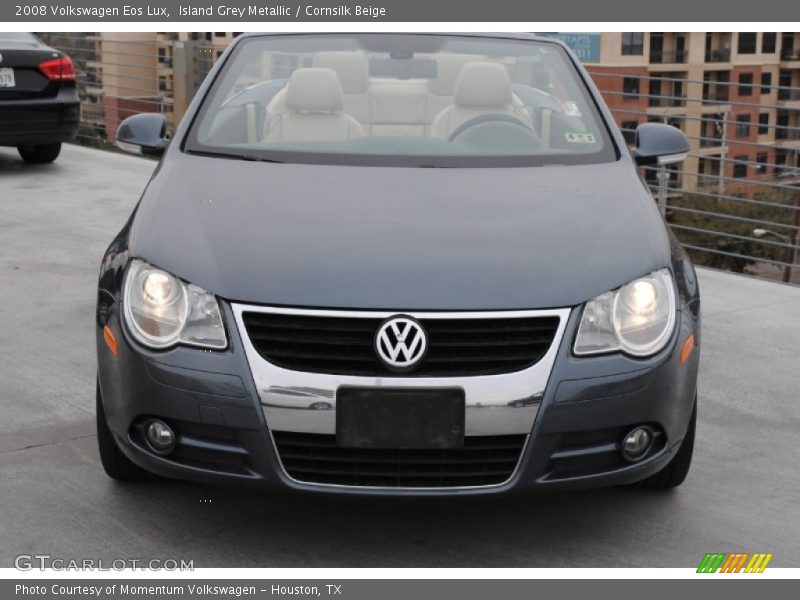 Island Grey Metallic / Cornsilk Beige 2008 Volkswagen Eos Lux