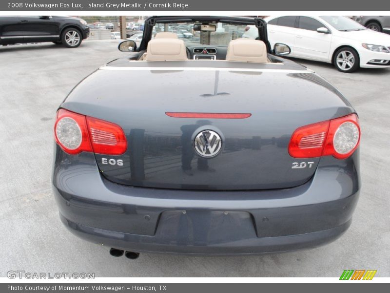 Island Grey Metallic / Cornsilk Beige 2008 Volkswagen Eos Lux