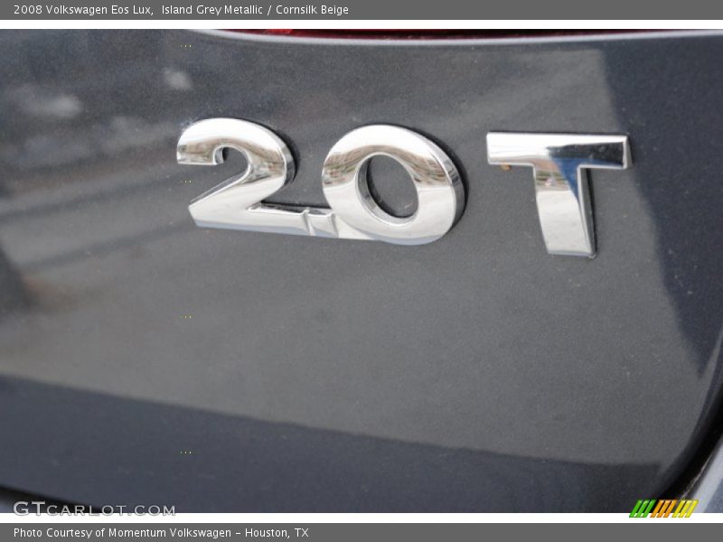 Island Grey Metallic / Cornsilk Beige 2008 Volkswagen Eos Lux