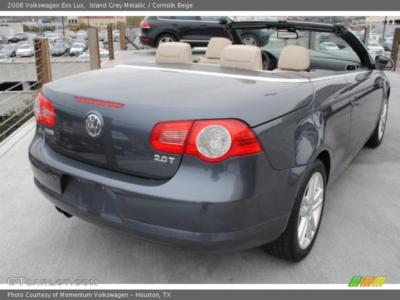 Island Grey Metallic / Cornsilk Beige 2008 Volkswagen Eos Lux