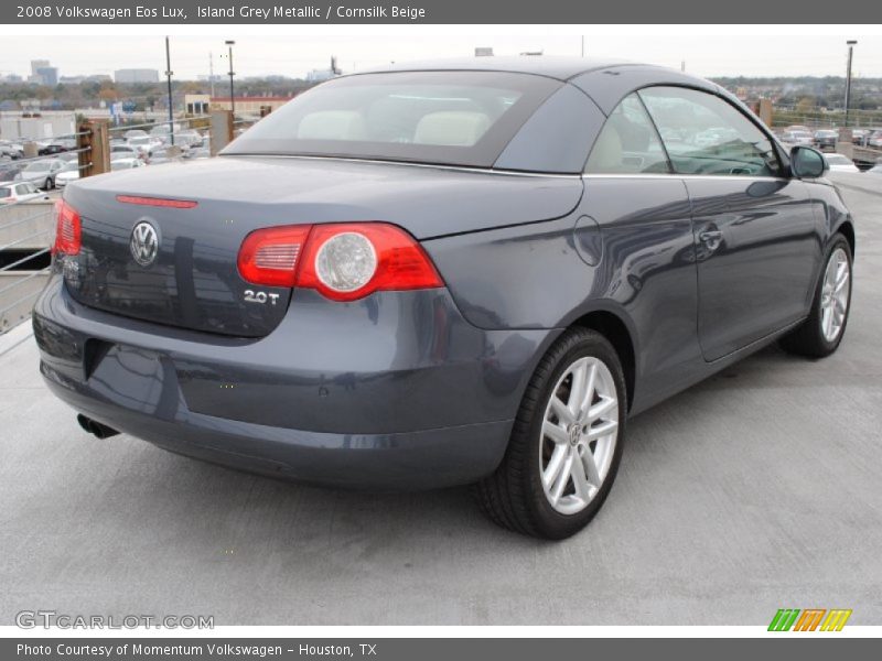 Island Grey Metallic / Cornsilk Beige 2008 Volkswagen Eos Lux