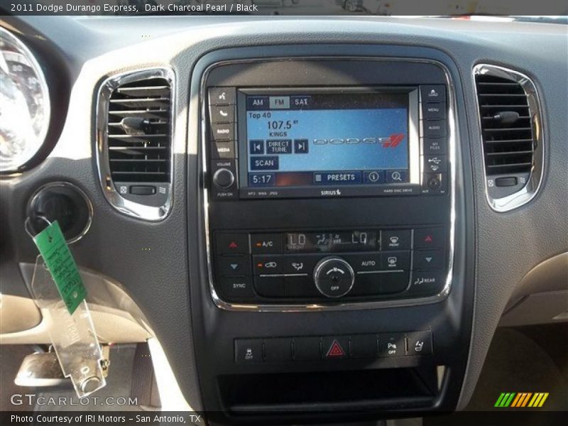 Dark Charcoal Pearl / Black 2011 Dodge Durango Express