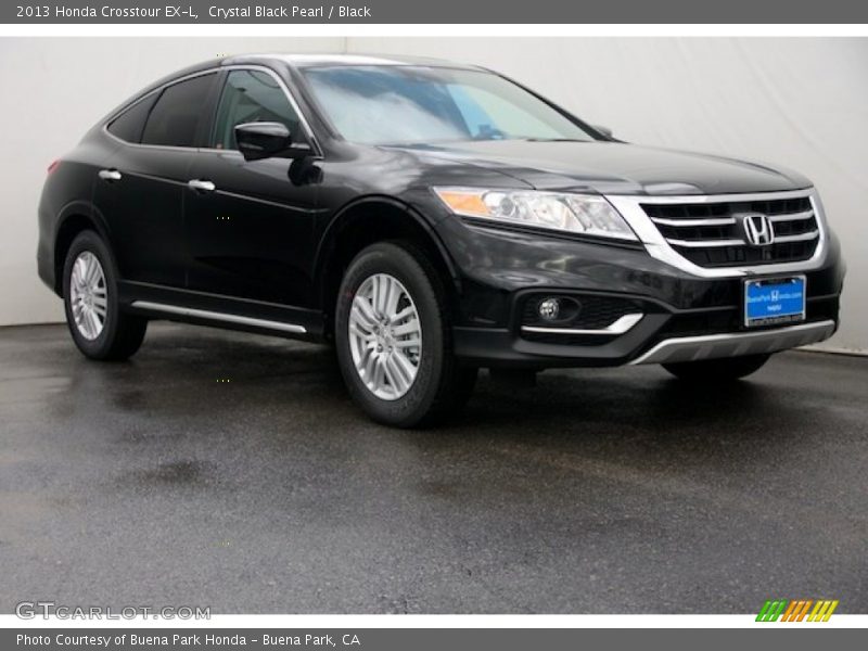 Crystal Black Pearl / Black 2013 Honda Crosstour EX-L