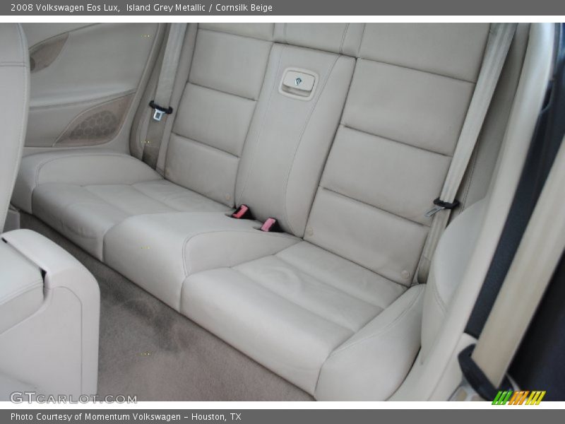 Island Grey Metallic / Cornsilk Beige 2008 Volkswagen Eos Lux