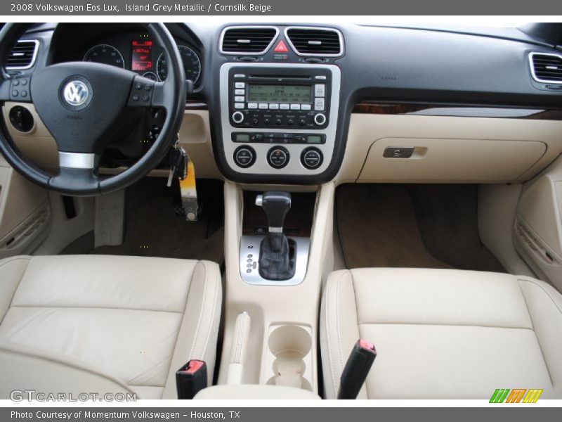 Island Grey Metallic / Cornsilk Beige 2008 Volkswagen Eos Lux