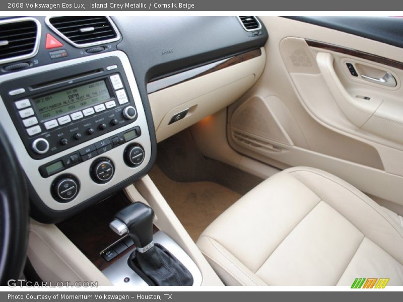 Island Grey Metallic / Cornsilk Beige 2008 Volkswagen Eos Lux