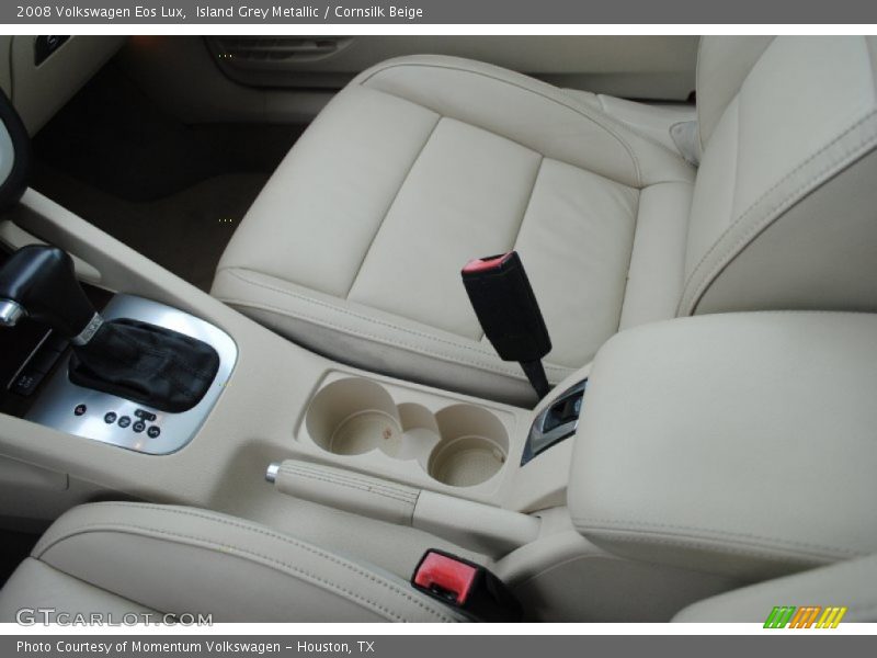 Island Grey Metallic / Cornsilk Beige 2008 Volkswagen Eos Lux