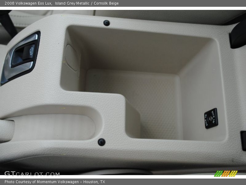 Island Grey Metallic / Cornsilk Beige 2008 Volkswagen Eos Lux