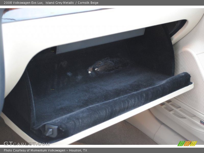 Island Grey Metallic / Cornsilk Beige 2008 Volkswagen Eos Lux